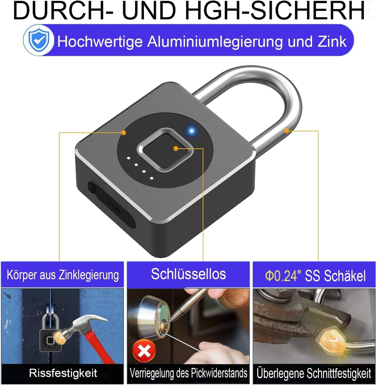 Fingerprint Padlock