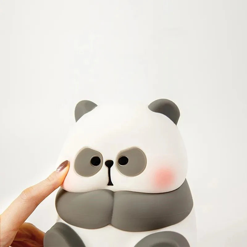 Creative Fashion Panda-shaped Lamp Silicone Night Light