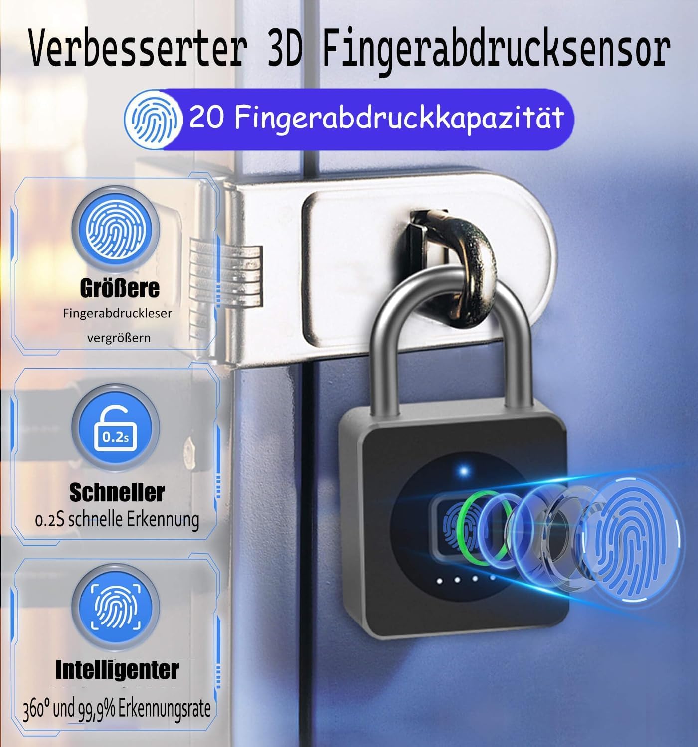 Fingerprint Padlock